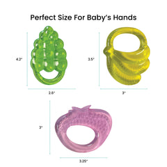 Lulyboo Water Teethers BPA-free materials highlight safe chew for babies