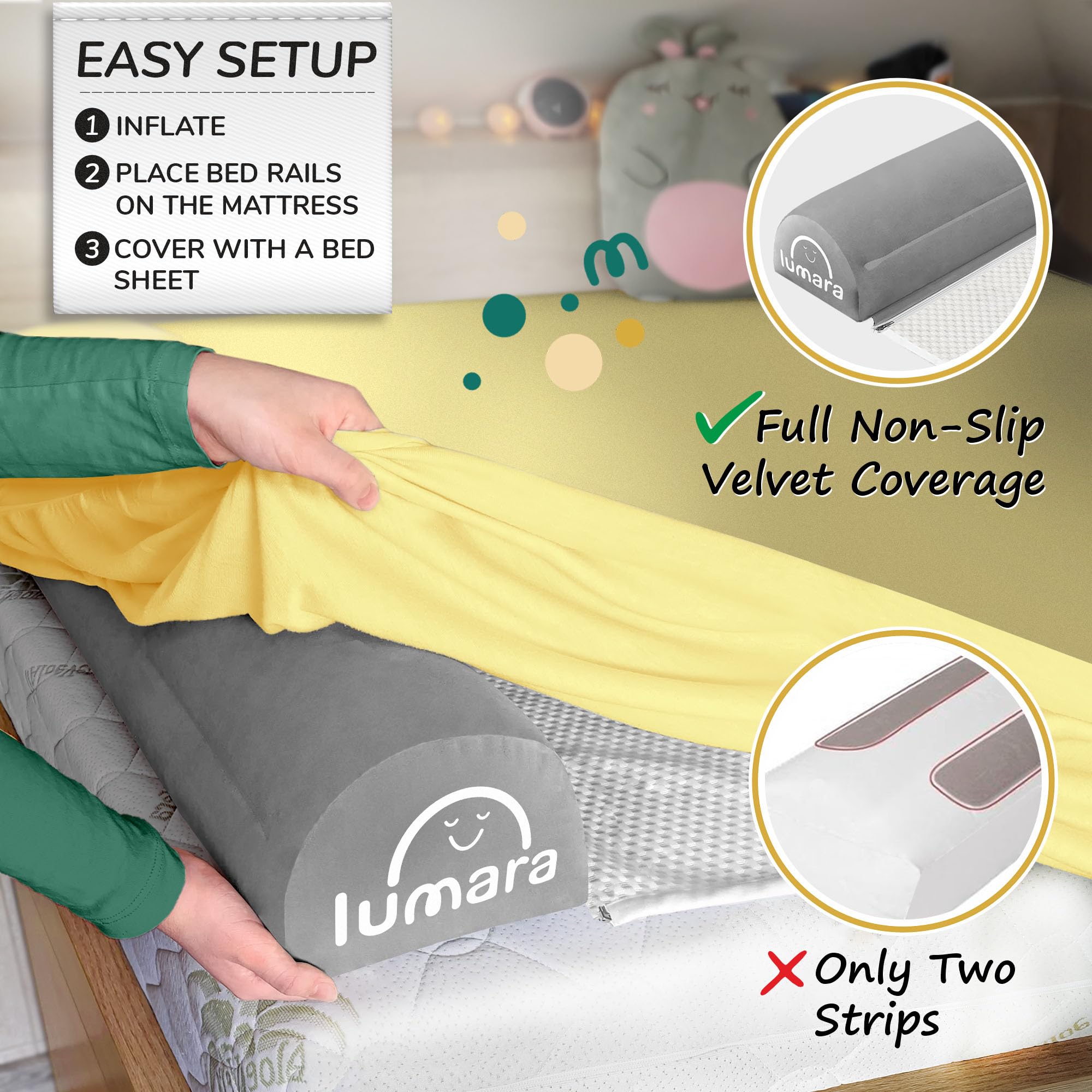 LUMARA repair kit with patches enables quick, discreet fixes