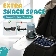 LUMARA silicone arms grip demonstrates stable attachment across many stroller brands.