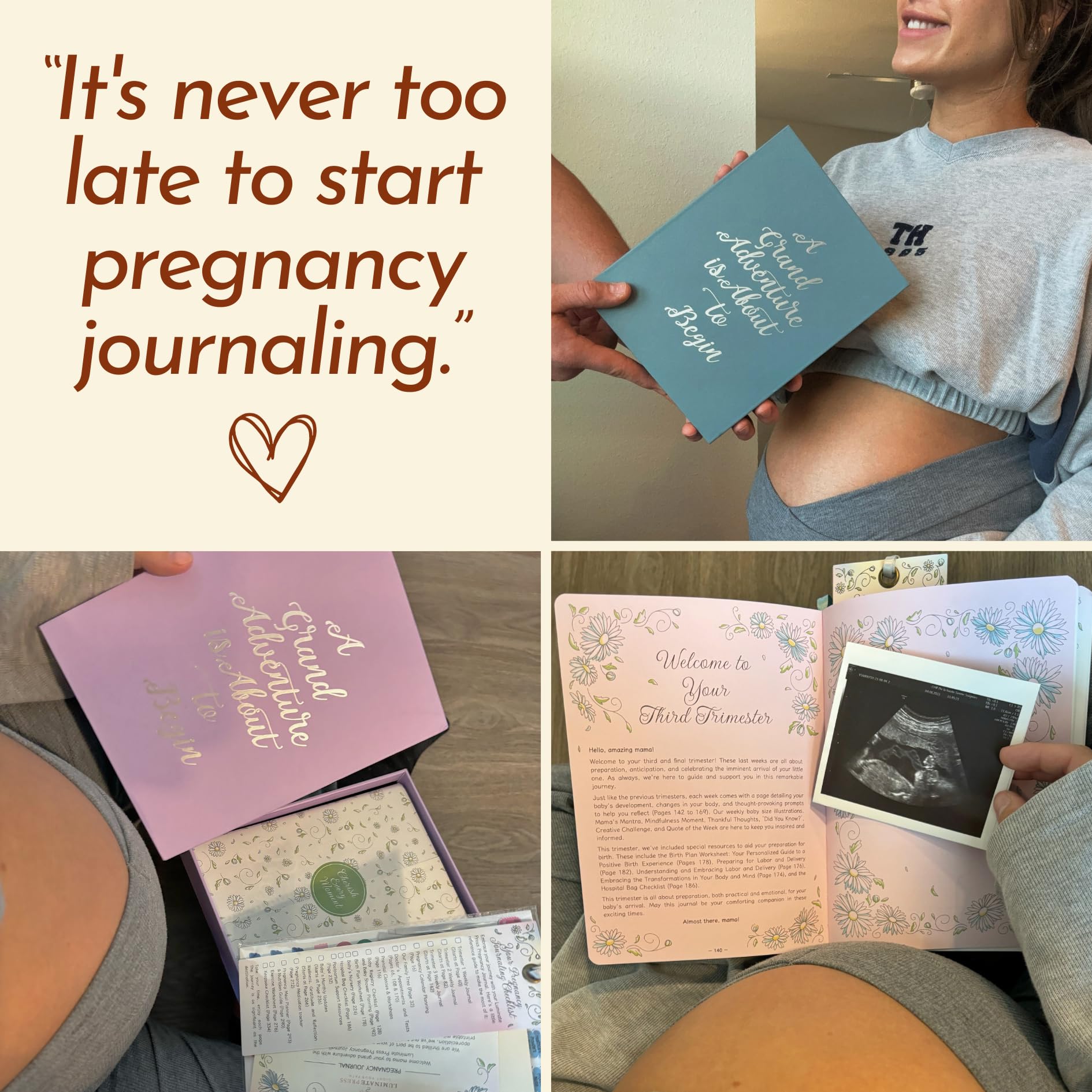 Luminate Press gift packaging keeps the journal ready to gift with a keepsake box.
