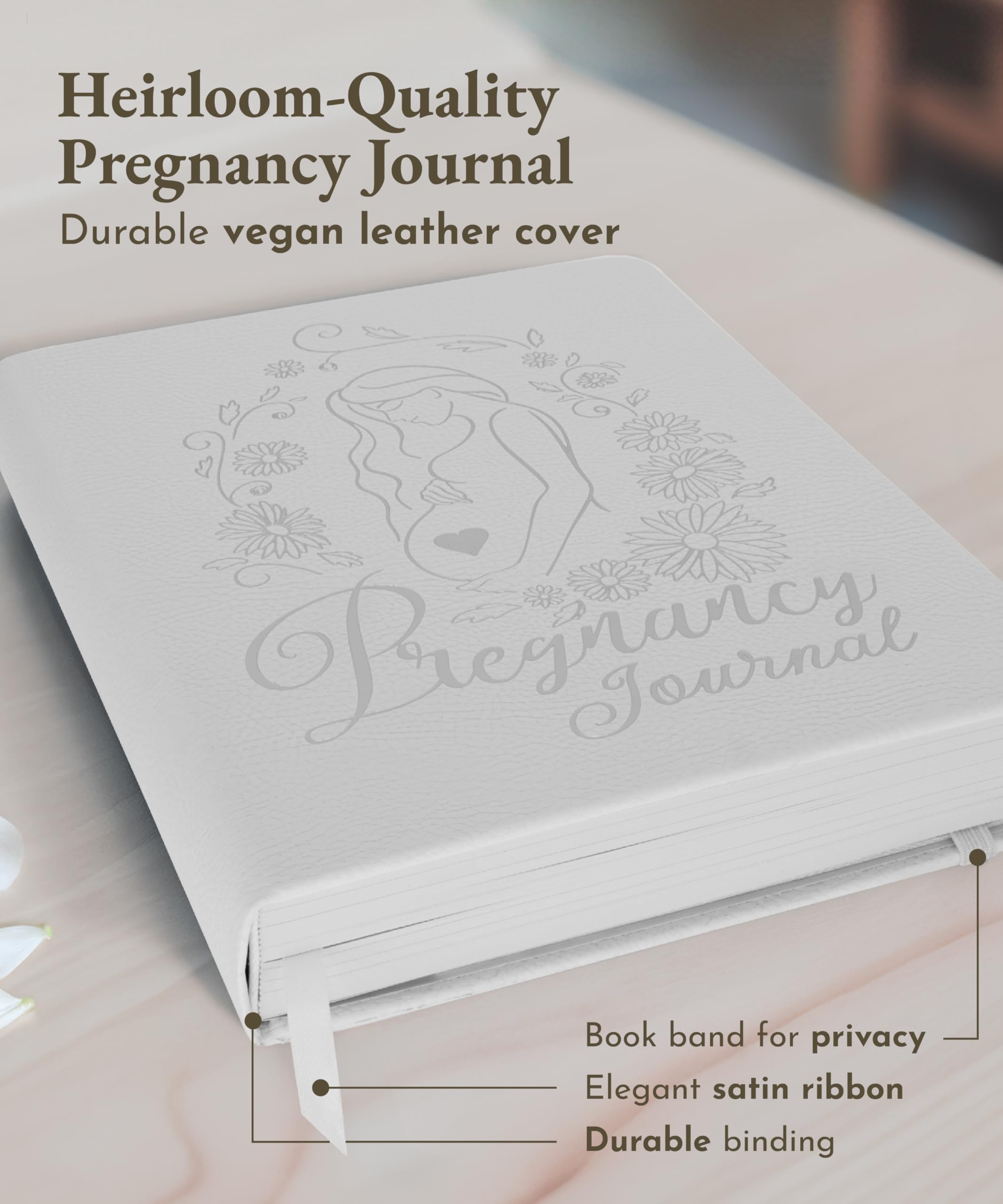 Luminate Press keepsake journal ultrasound spot for milestone memories.