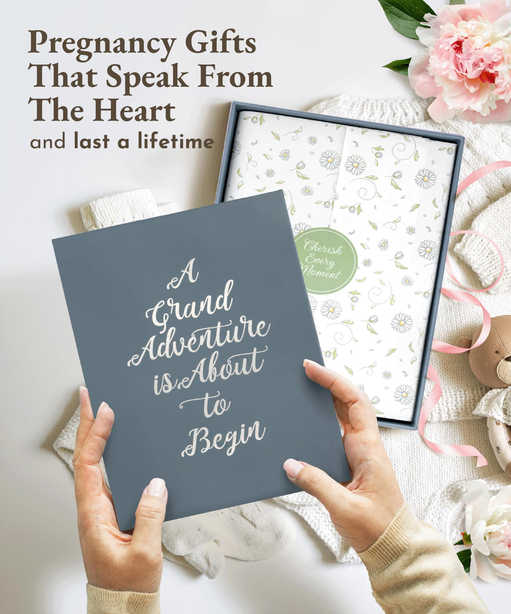 Luminate Press trimester guides sections provide structured milestones across pregnancy for easy journaling.