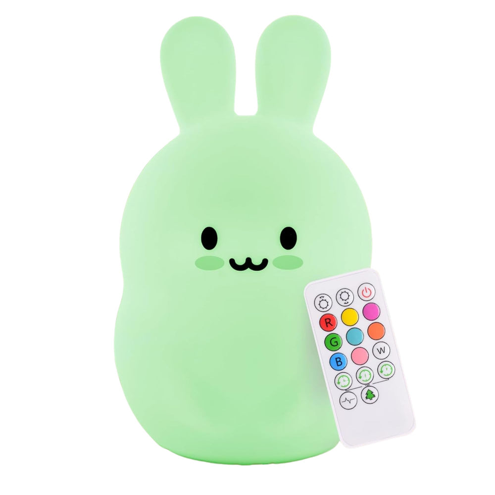 Lumipets Baxter Bunny Night Light front view for bedtime routine