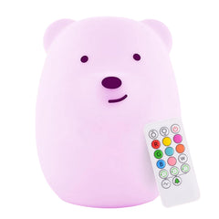 Lumipets Benny bear squishy night light glows softly for bedtime comfort