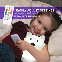 Lumipets Fiona the Fox responds to tap for quick color shifts kids can enjoy.