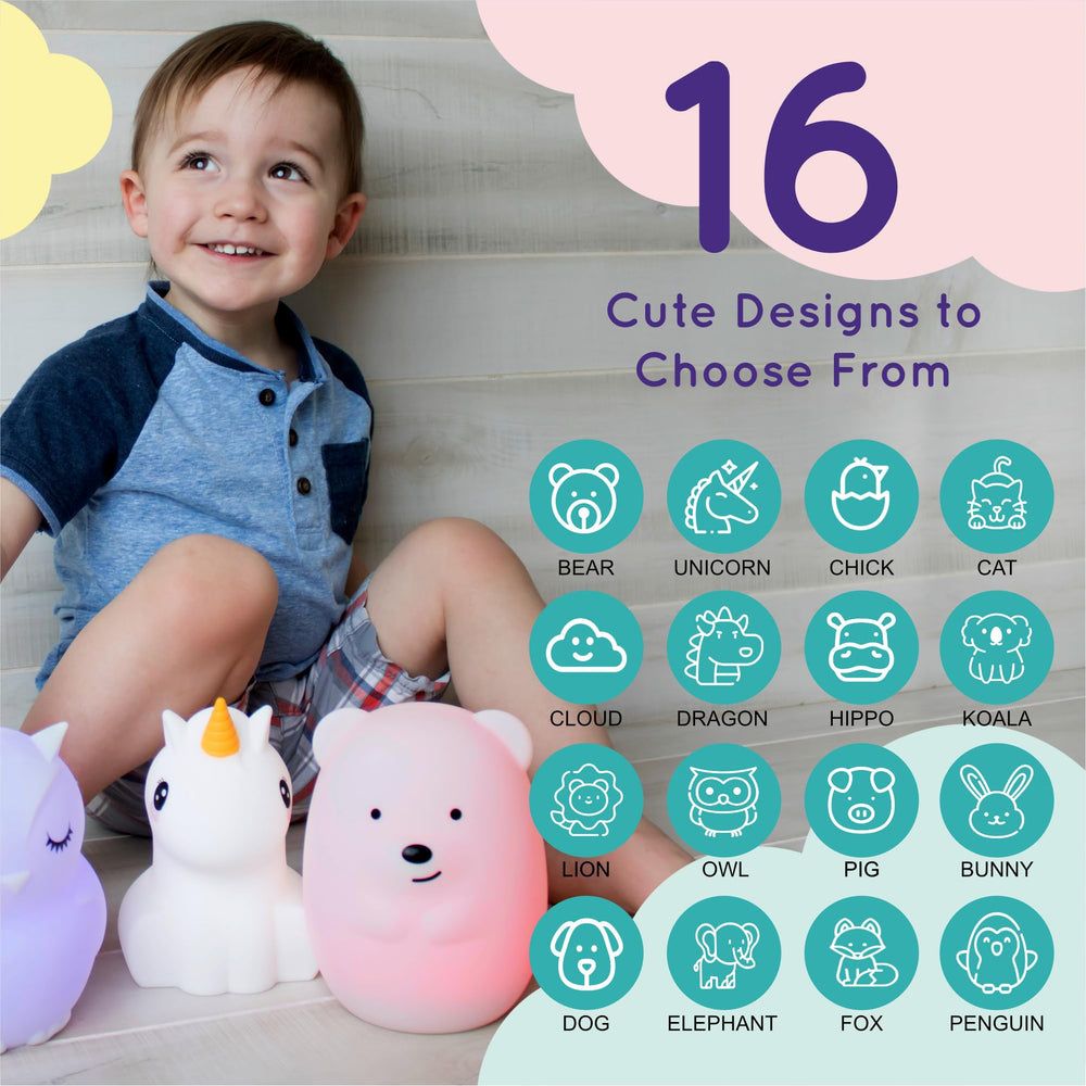 Cute Koala night light set up in a child’s bedroom for calm, imaginative nights.