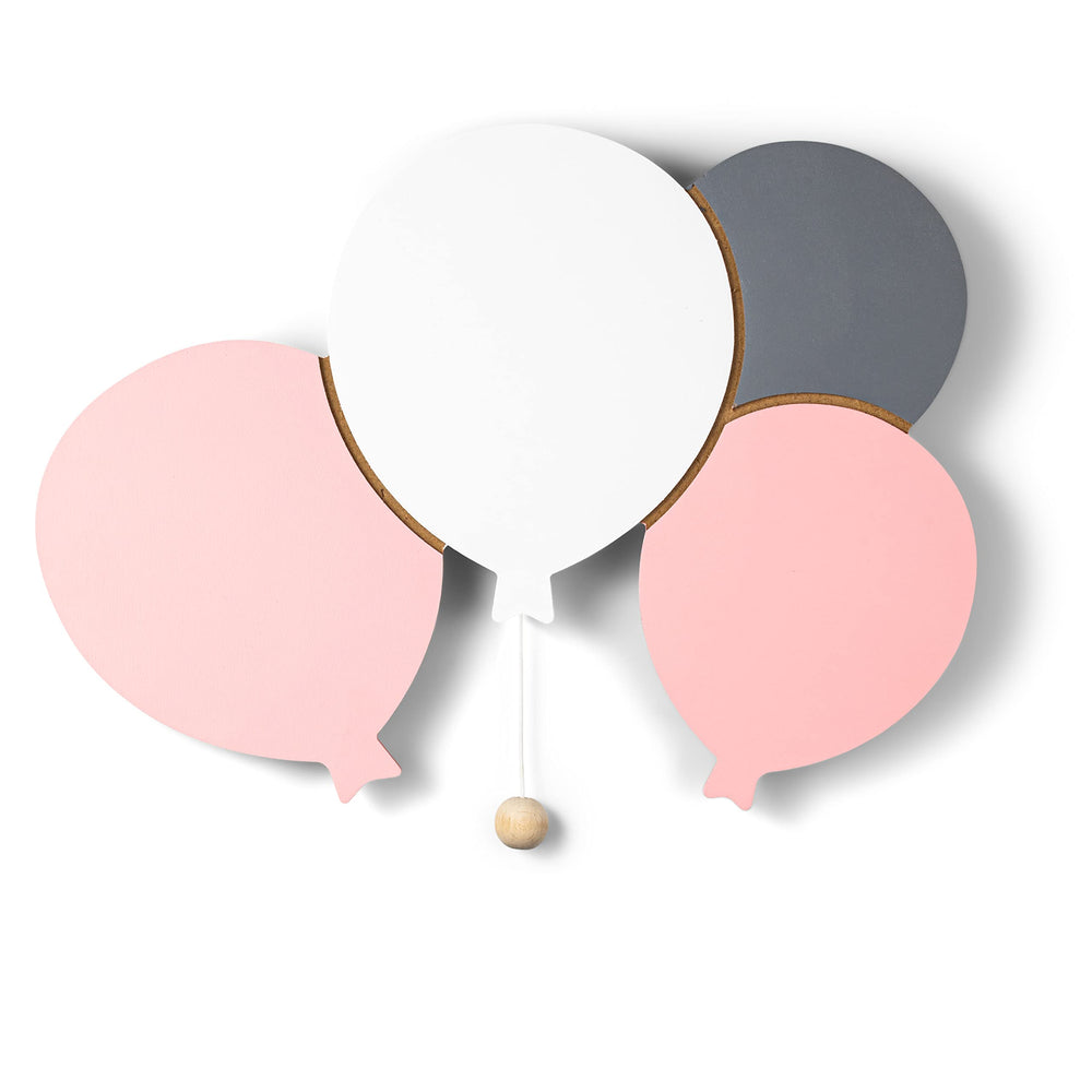 Lumipets lighted balloons wall light creates a dreamy nursery glow for bedtime
