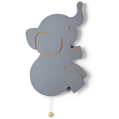 Lumipets lighted elephant nursery night light softly glowing for bedtime magic