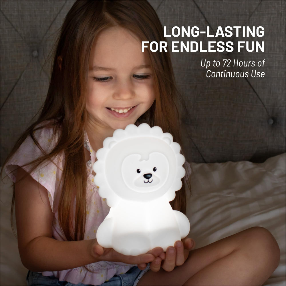 Lumipets night light USB charging keeps bedside illumination ready.