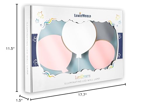 Lumipets wall-mounted light brightens a child’s room without cords