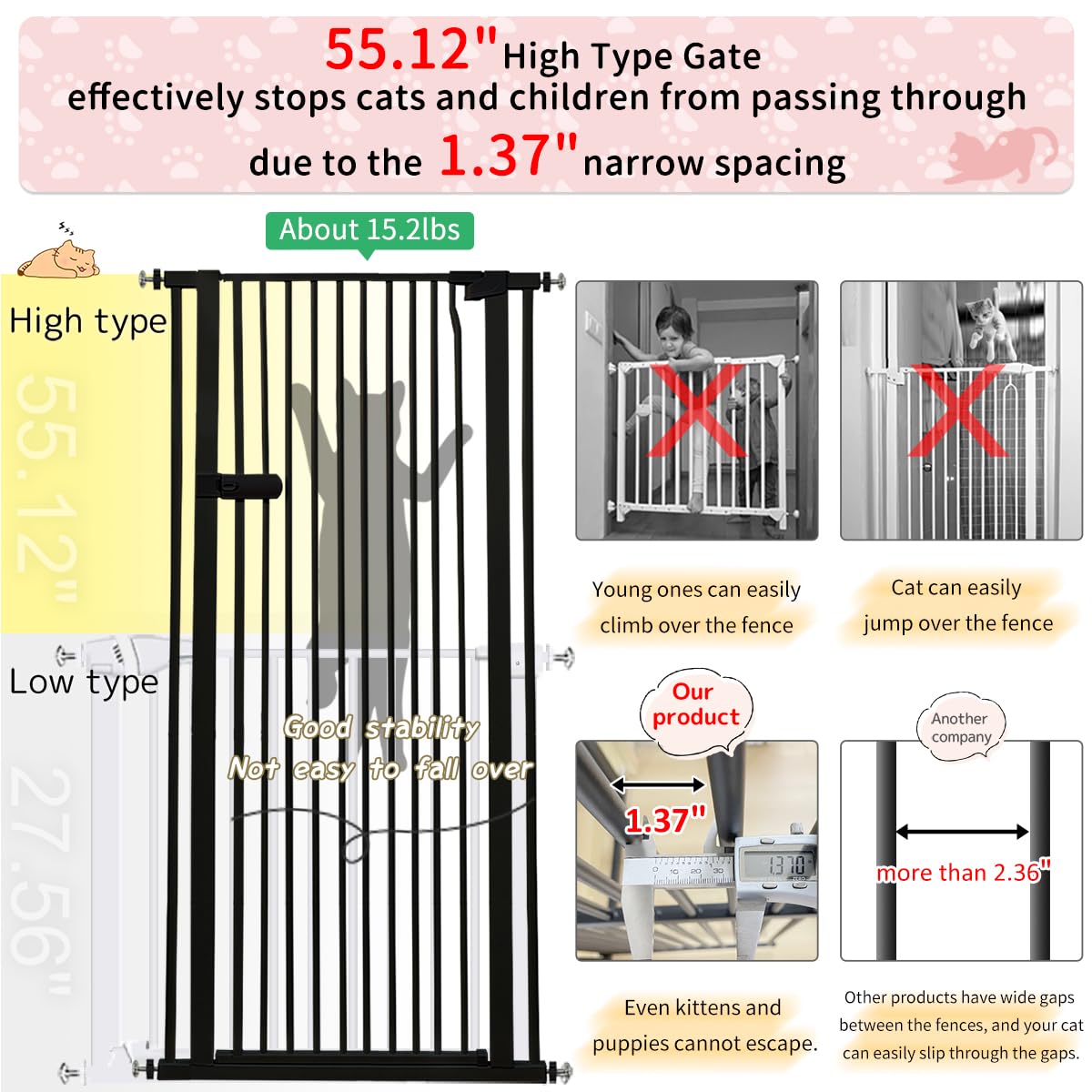 Lumizone auto-close feature helps minimize open gate risks in high-traffic areas.