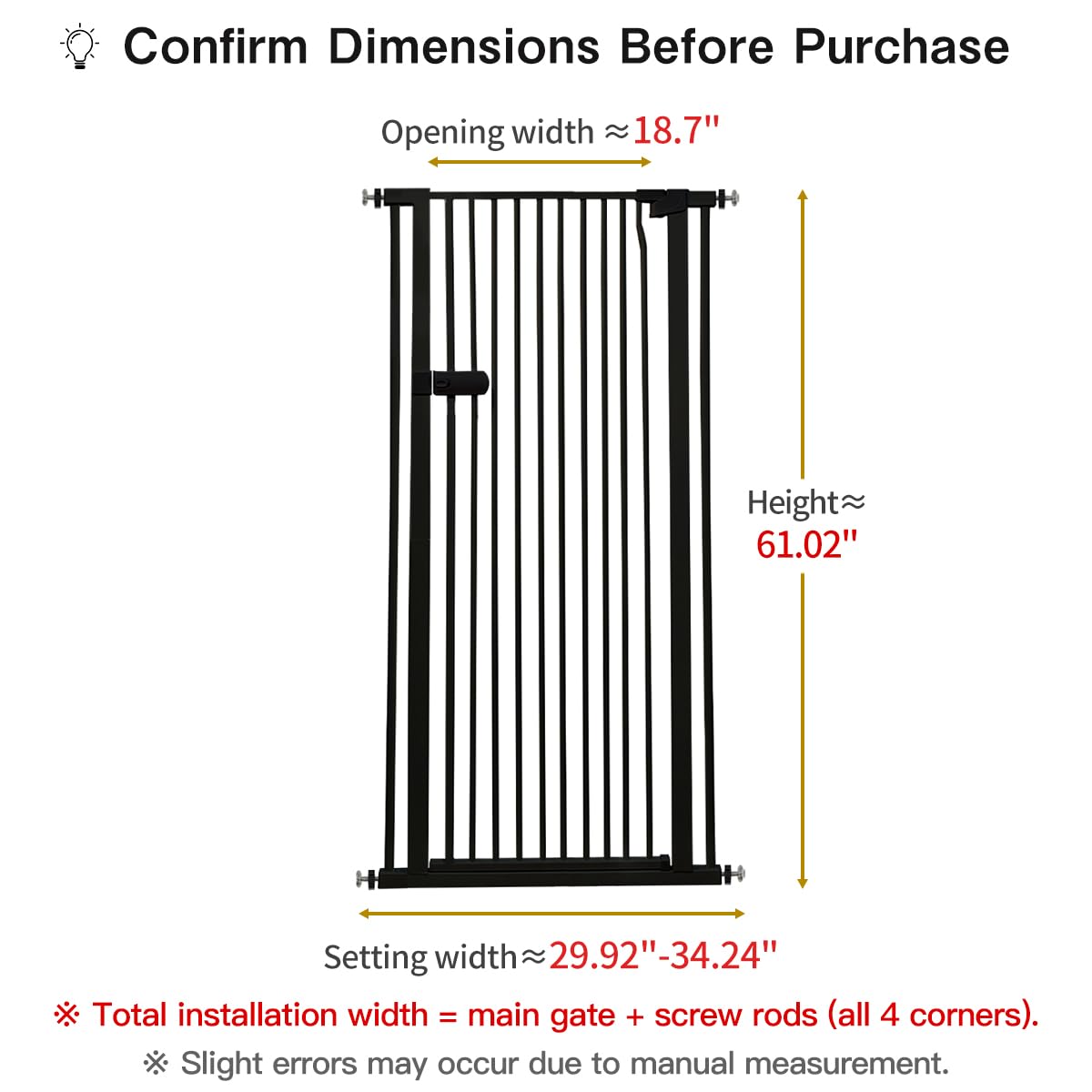 Lumizone cat gate auto-close in doorway setup.
