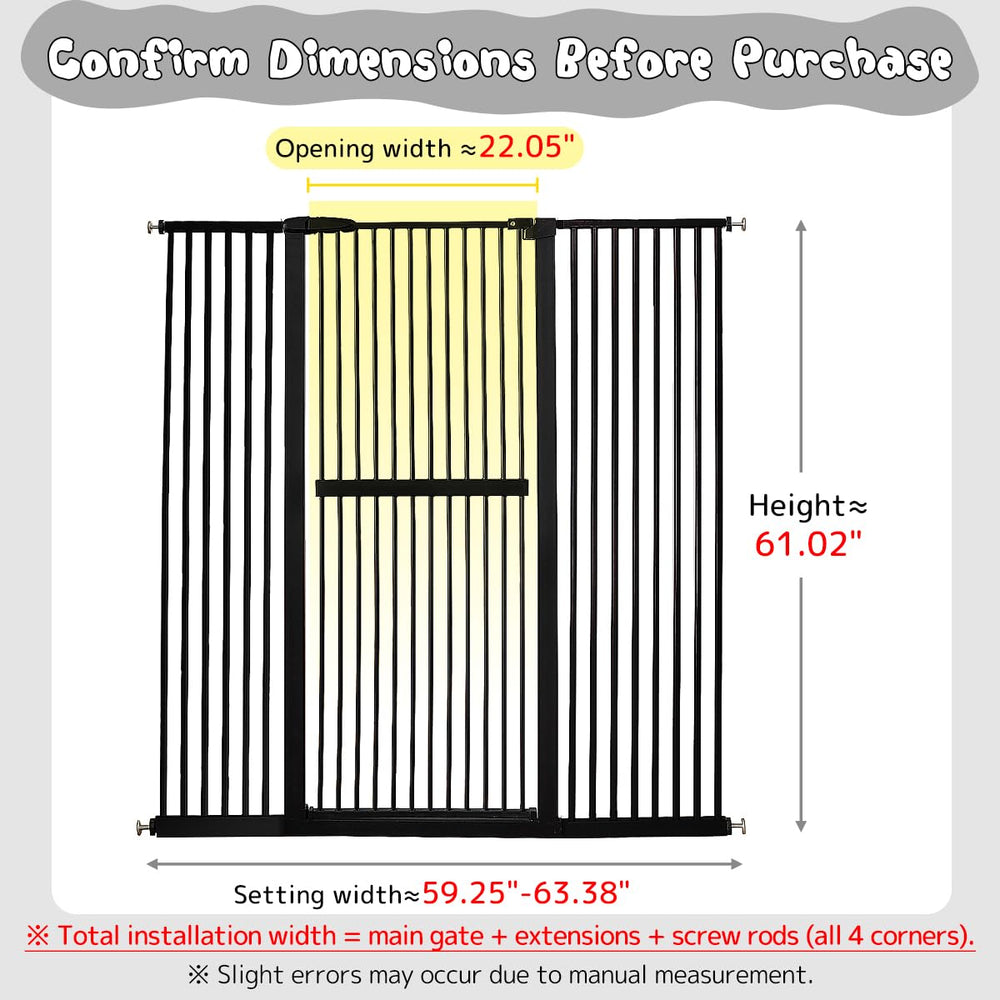 Lumizone cat gate narrow 1.37-inch gap blocks tiny pets and kids.