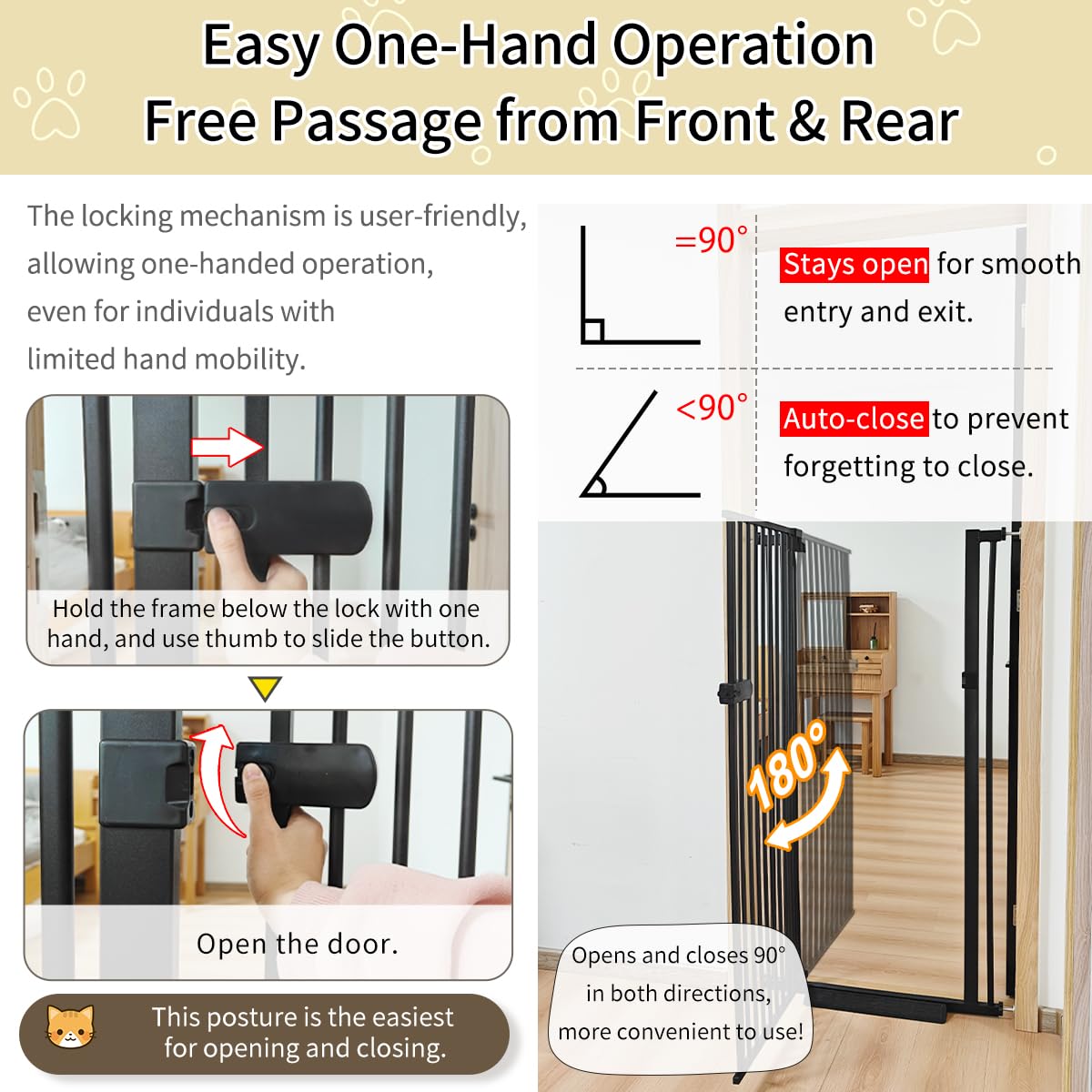 Lumizone dual-mounted design provides stability for wider openings.