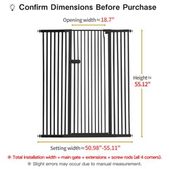 Lumizone gate auto-close feature for convenient safety