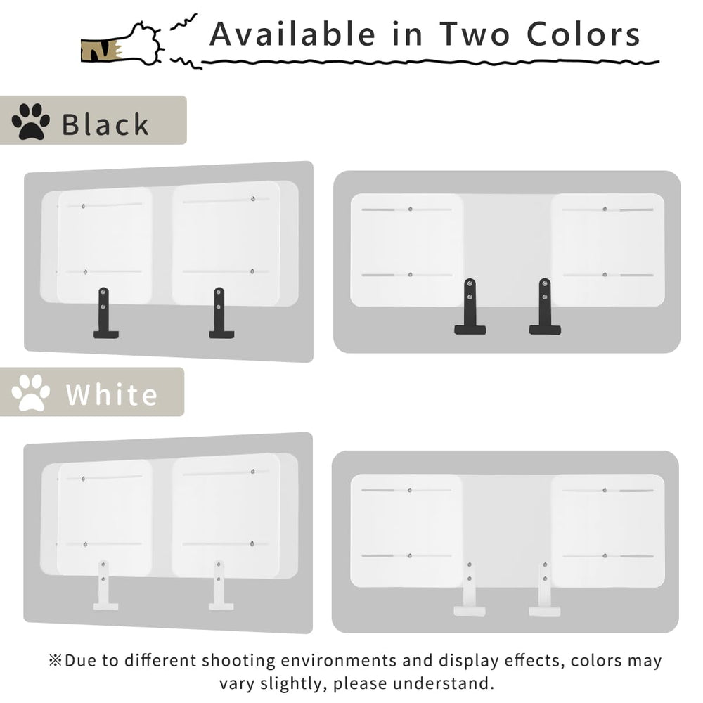 Lumizone pet gate height extension storage shows compact, removable design for space-saving storage