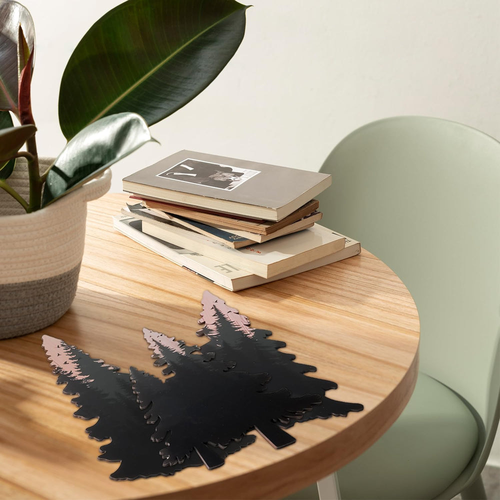 Lumncomfor no-drill hanging adhesive dots for easy rental-friendly setup.