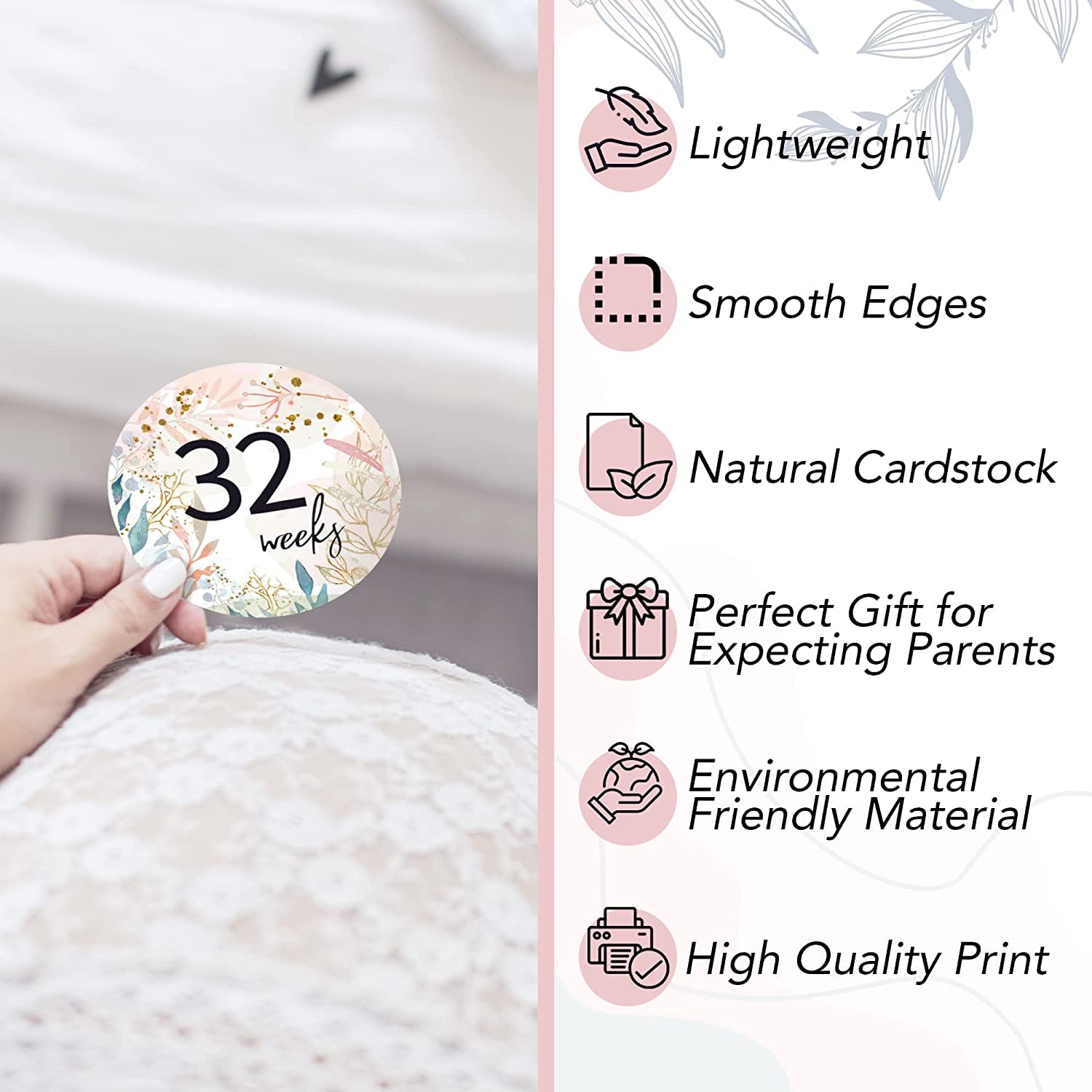 Lumont Baby bump tracker diary; captures weekly progress
