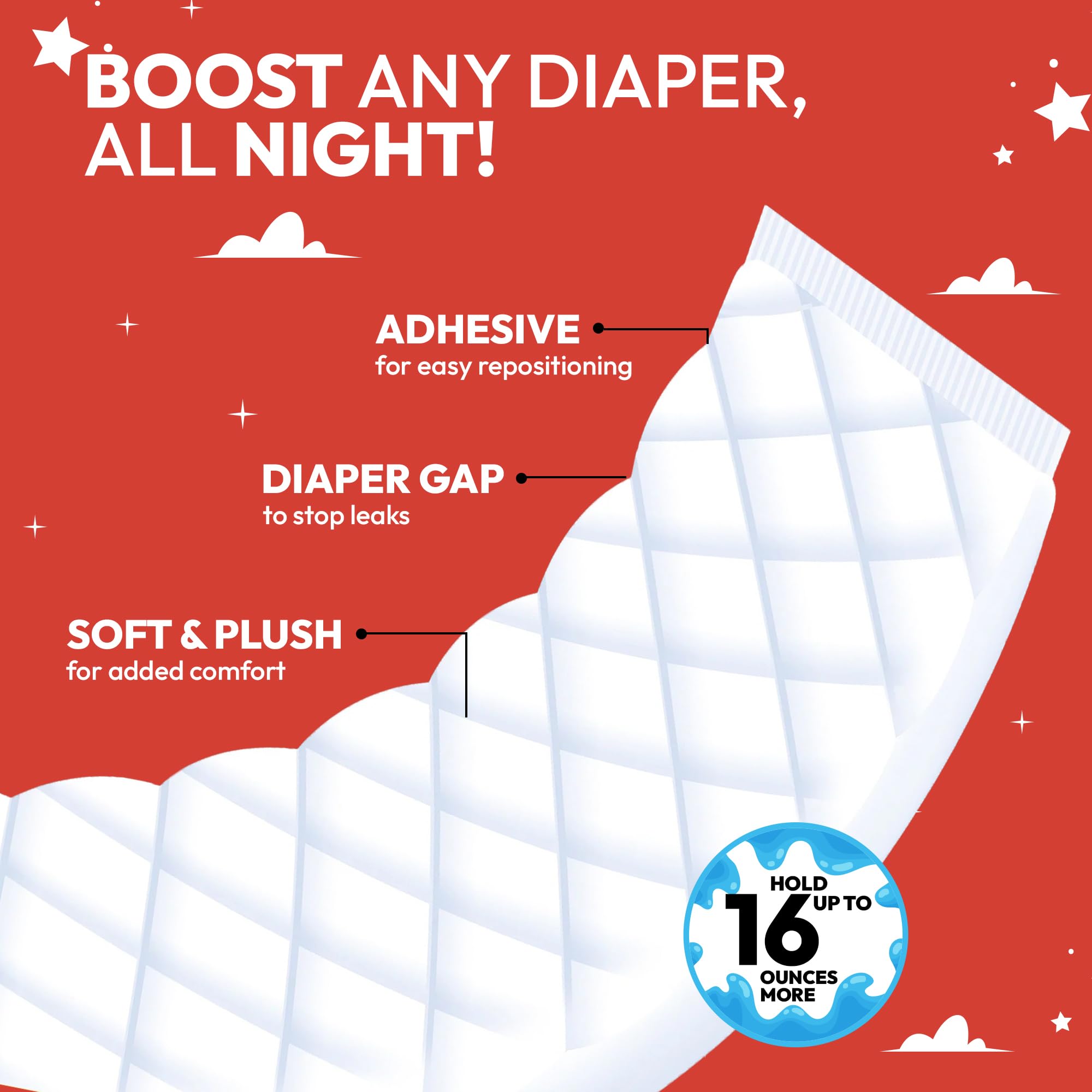 Lunapuer diaper-liner ultra-soft-skin-protection keeps baby comfortable with breathable material.