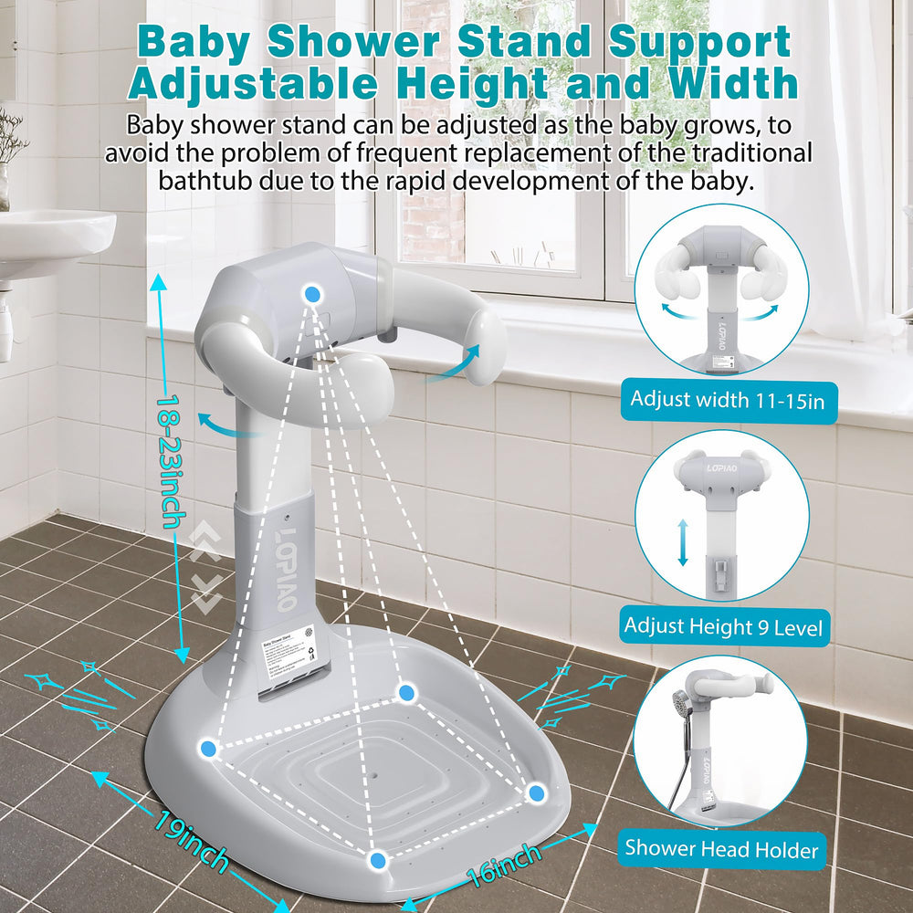 LUOPIAO adjustable-height and width fit growing babies