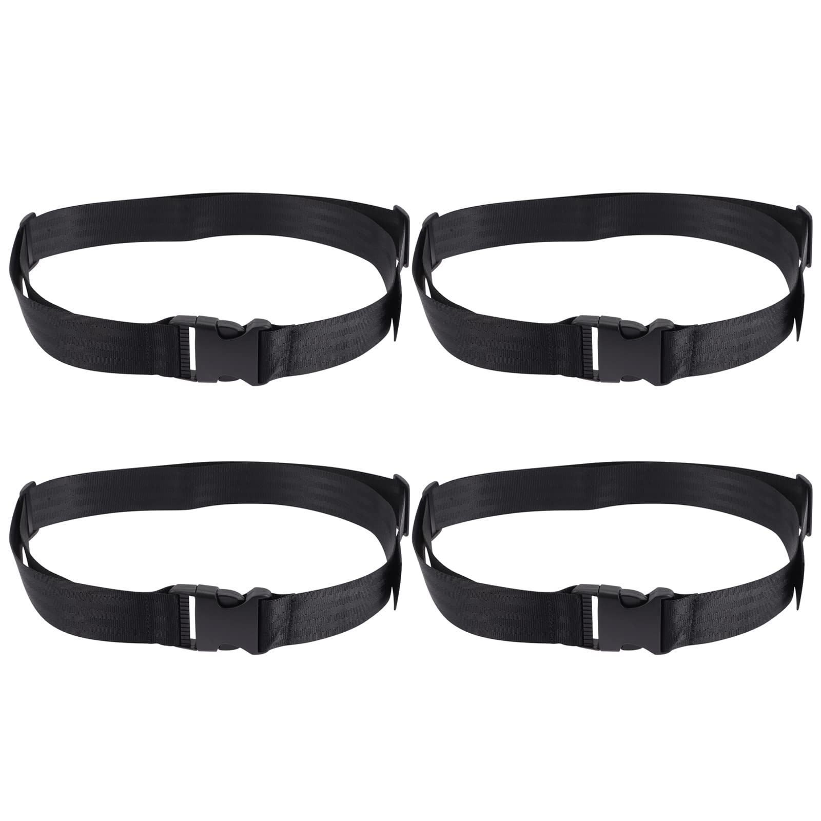 LUOZZY high chair straps 2-point buckle provides secure, adjustable fit for worry-free meals.
