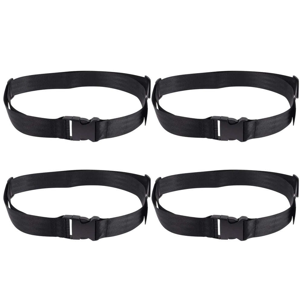 LUOZZY high chair straps 2-point buckle provides secure, adjustable fit for worry-free meals.