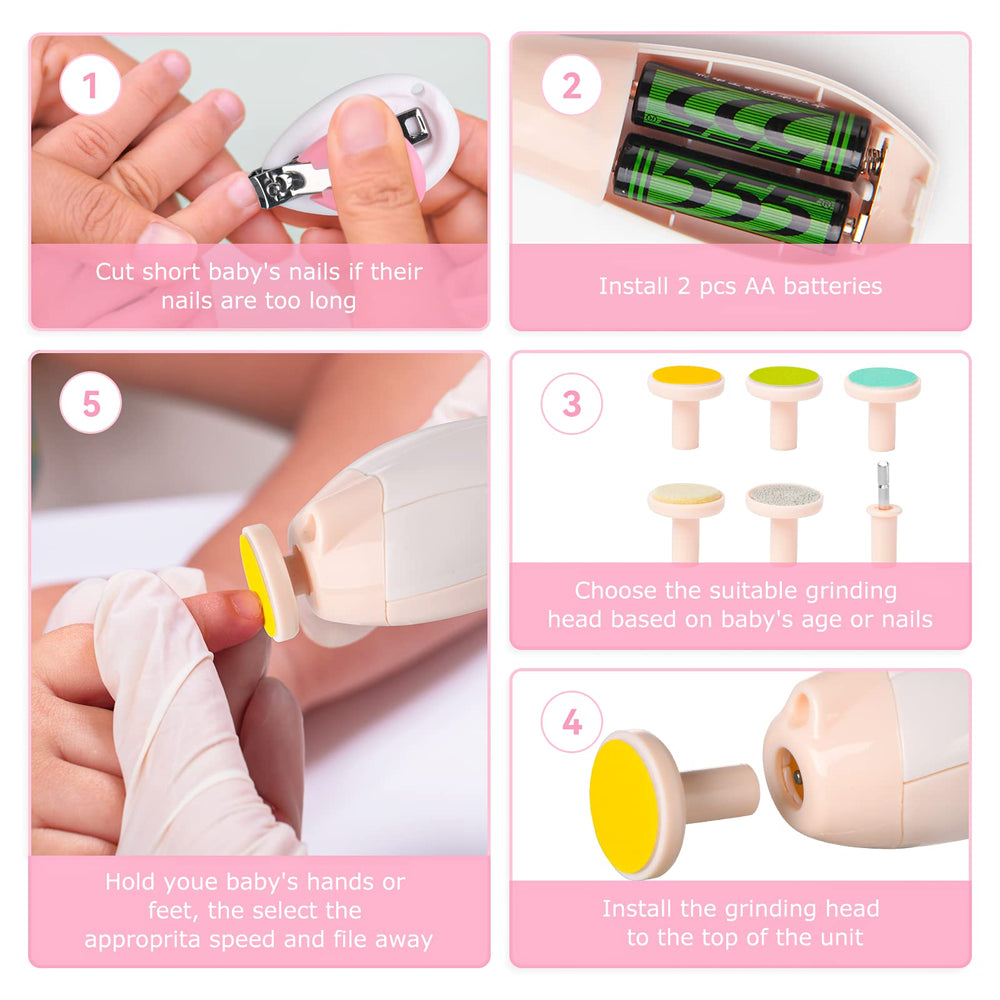 Lupantte adult attachments cylindrical head image shows precise shaping for adults.