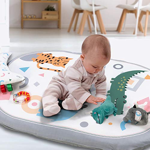 Lupantte non-slip base supports safe play on indoor and outdoor surfaces.