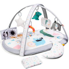 Lupantte replaceable mat cover anti-slip keeps baby safe during floor play.