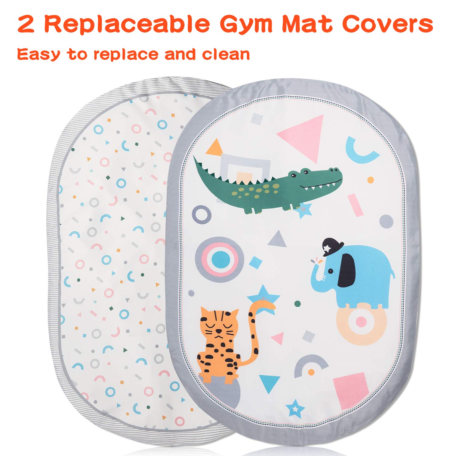 Lupantte tactile ribbon rattle promotes hand-eye coordination and sensory exploration.