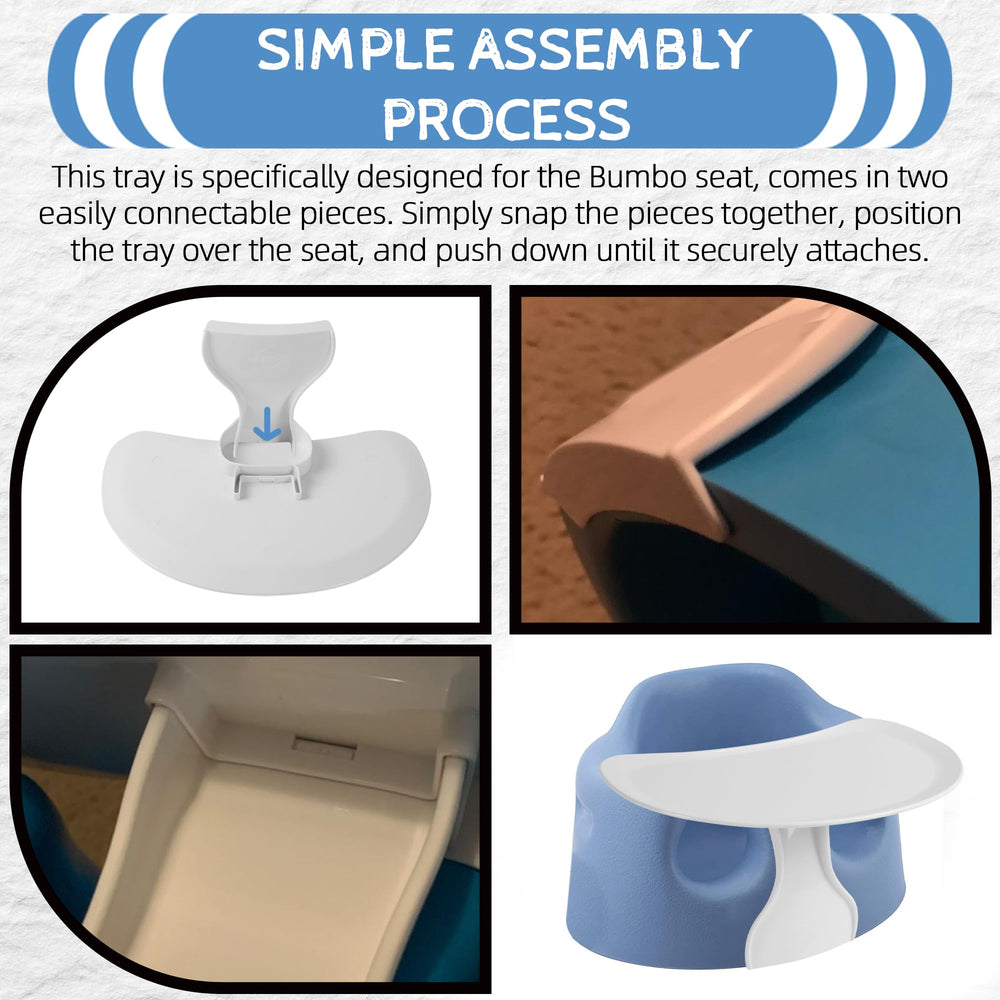 LuQiBabe portable tray attachment ready for travel and on-the-go meals