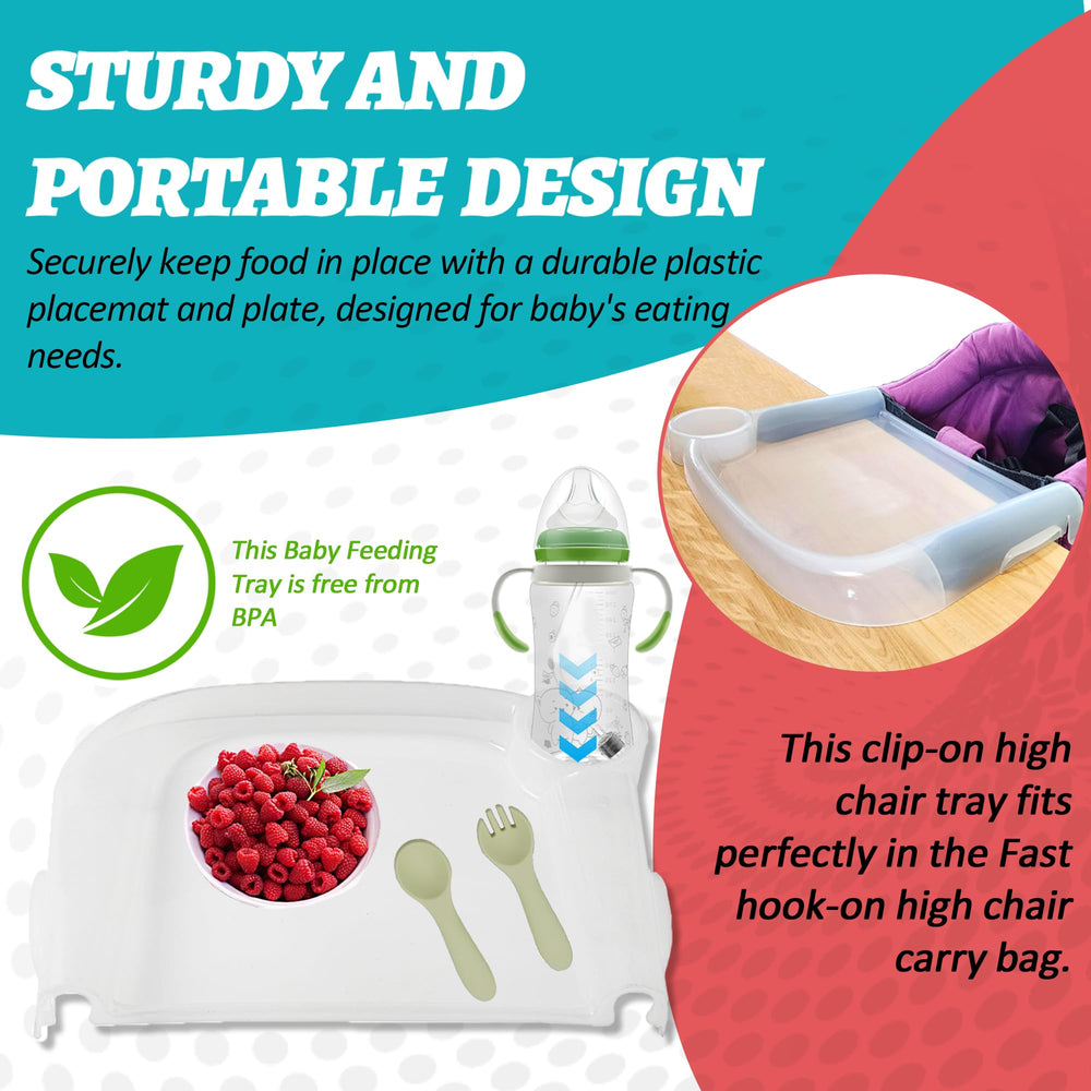 LuQiBabe BPA-free tray design highlighting safety and material quality