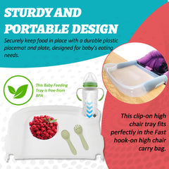 LuQiBabe BPA-free tray design highlighting safety and material quality
