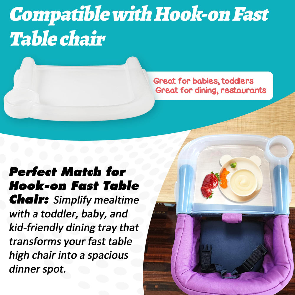 LuQiBabe dishwasher-safe baby tray ready for easy cleaning at home