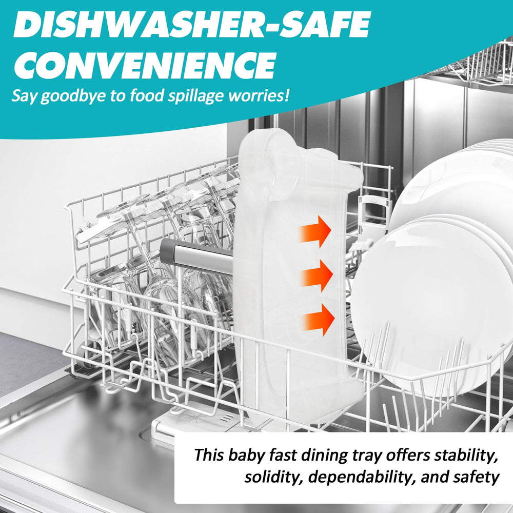 LuQiBabe non-slip placemats with deep borders for spill prevention