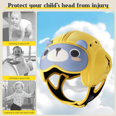 Lurui head protector side ventilation holes — breathable protection during play.