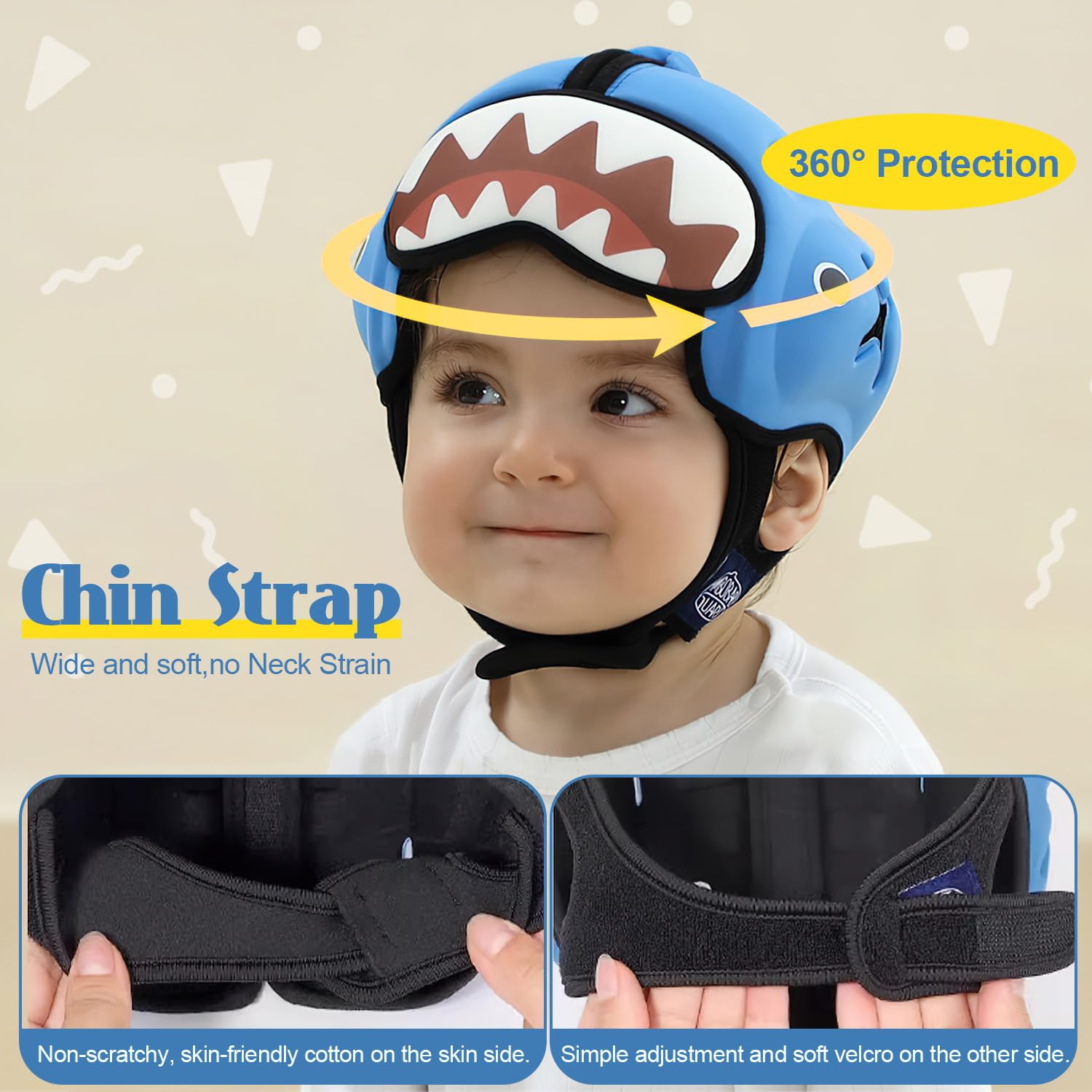 Lurui breathable honeycomb vents keep toddler cool