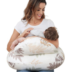 Lurui nursing pillow full-size design supports comfortable breastfeeding posture