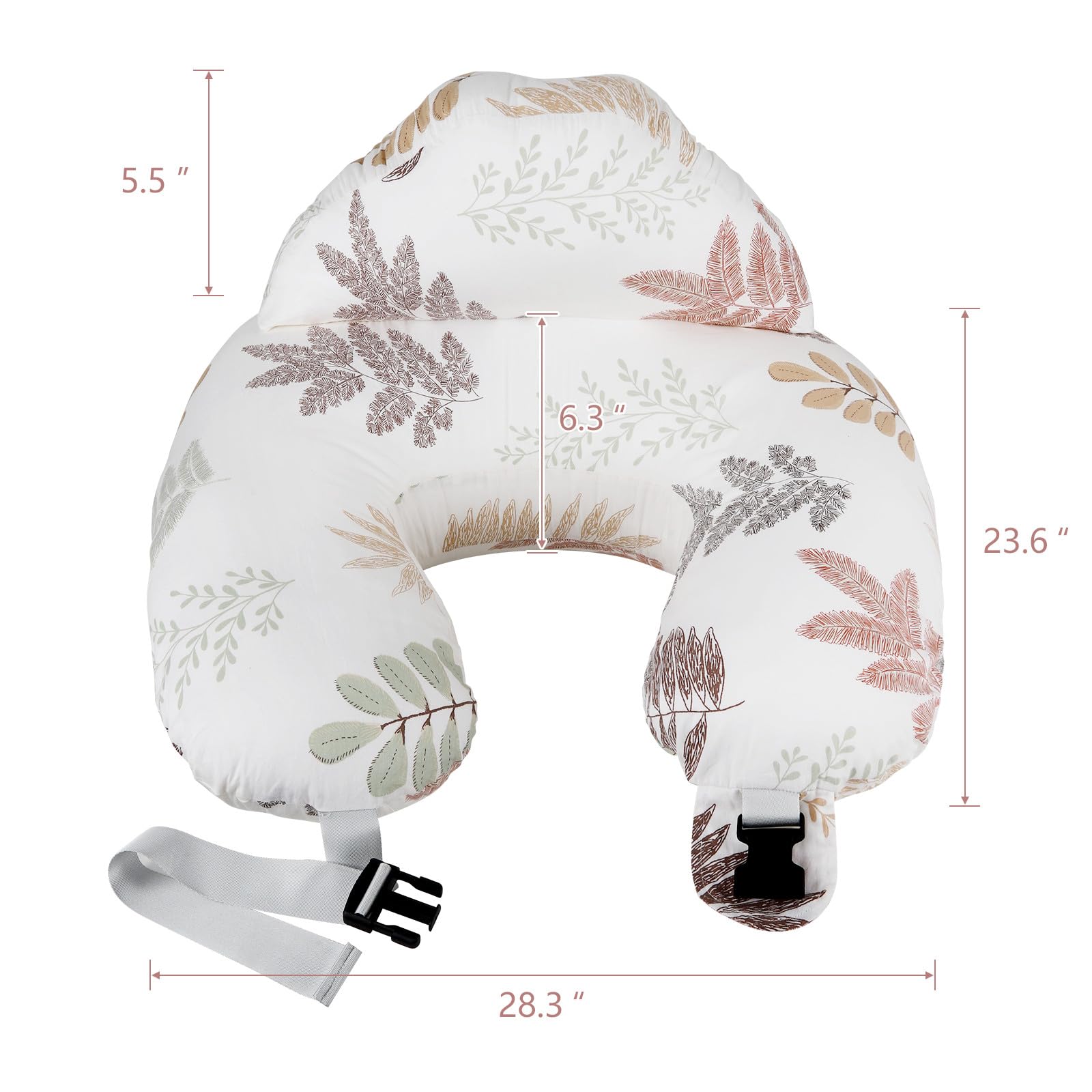 Lurui nursing pillow gift-registry ready, a thoughtful baby shower essential