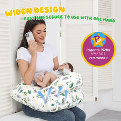 Lurui nursing pillow safety bars help keep baby aligned