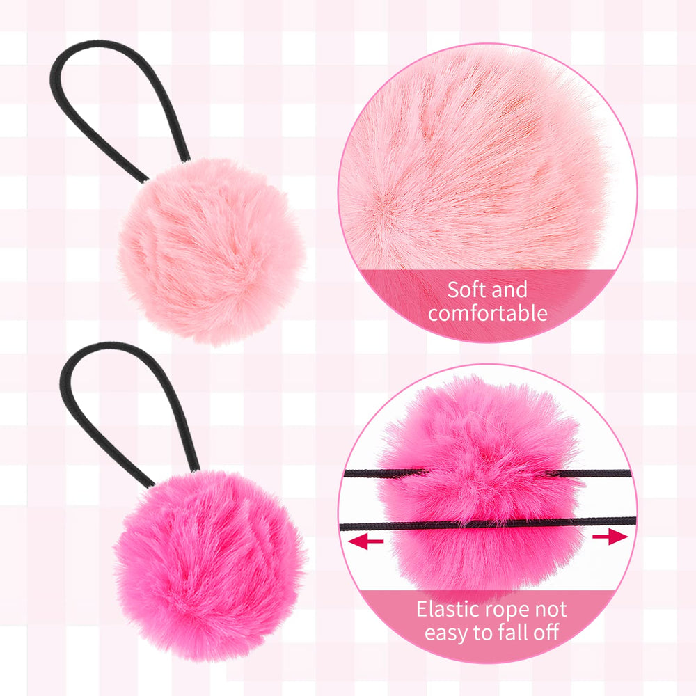 Lusofie pom-pom hair ties gift-ready packaging for baby showers