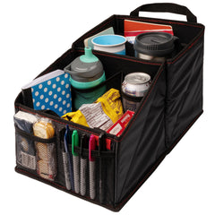 Lusso Gear 9-Compartment Organizer front view showing accessible storage