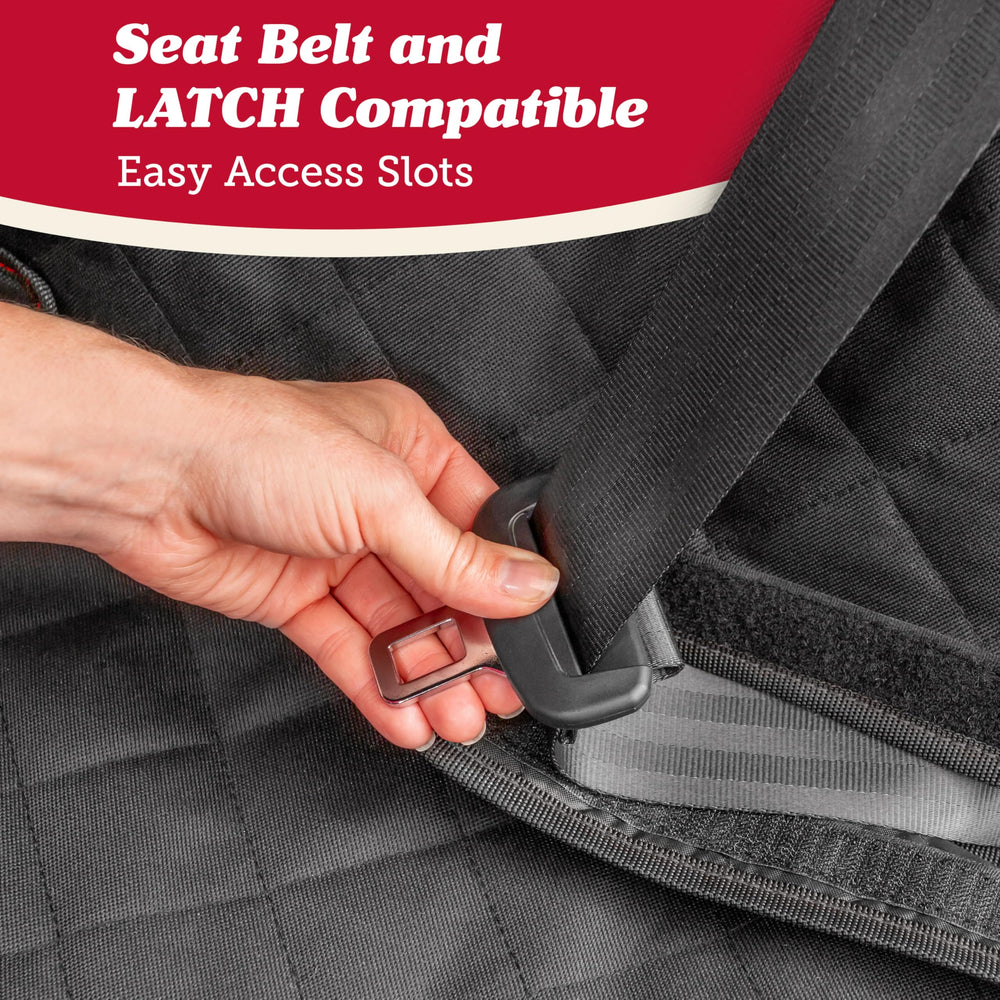 Lusso Gear machine-washable design allows easy cleaning after spills.