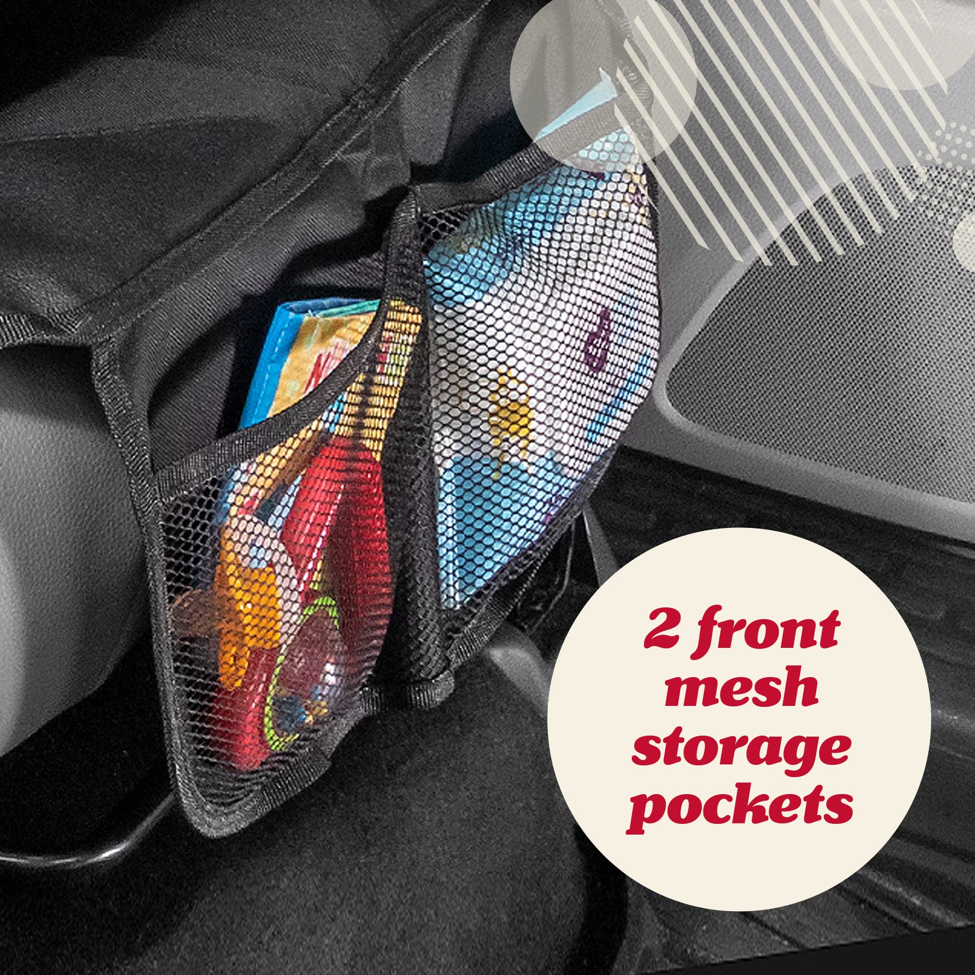 Lusso Gear non-slip backing keeps protector in place