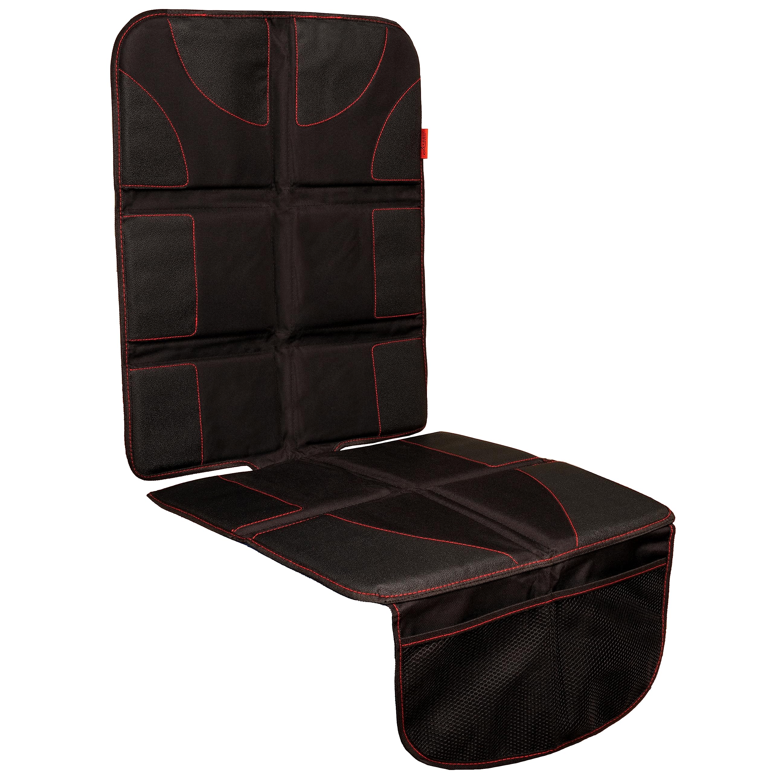 Lusso Gear car-seat protector waterproof cover protects upholstery from spills.