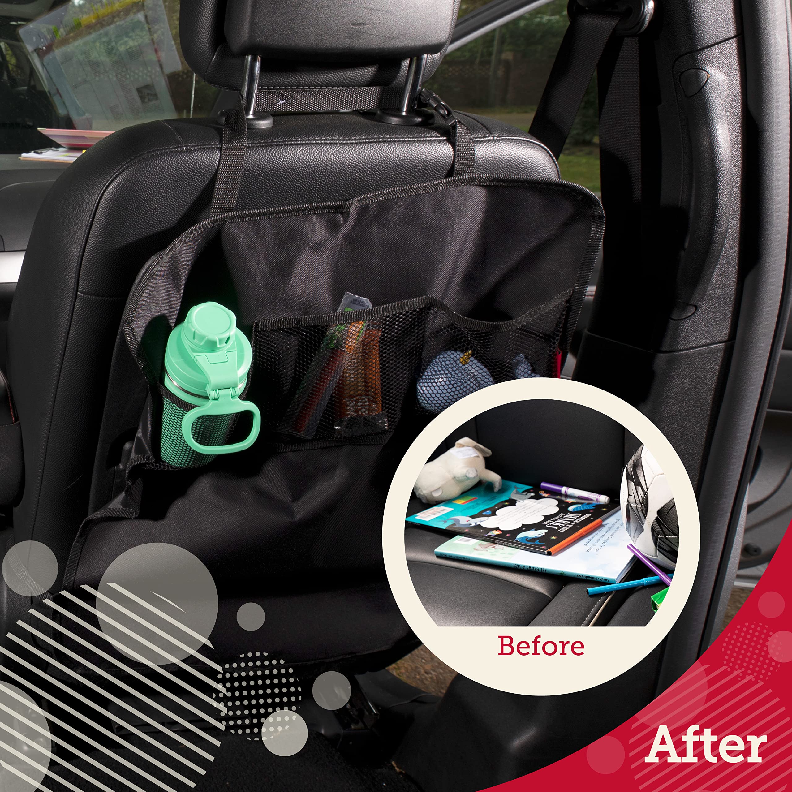Lusso Gear Kick Mats come as a two-pack, ready for family vehicles.