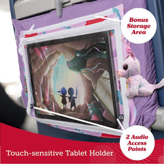 Lusso Gear travel-activity-mat keeps toddler toys within reach on planes.