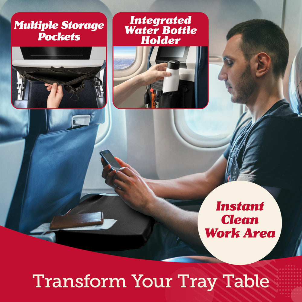 Lusso Gear tray cover foldable design folds neatly for packing and quick setup.