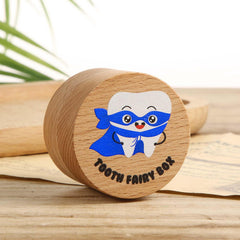 LUTER Tooth Fairy Box exterior size helps fit under pillows and organize teeth.