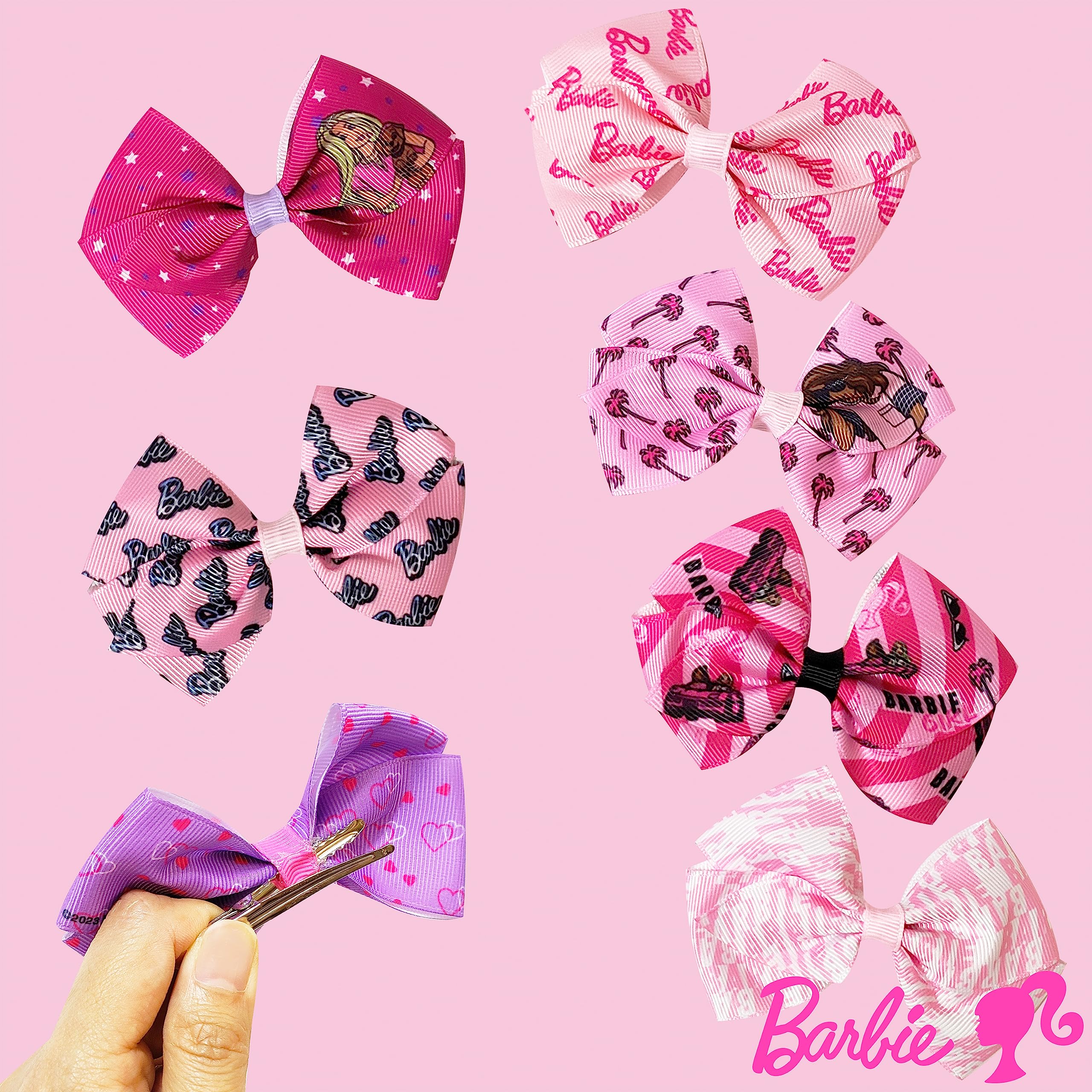Luv Her Barbie bows packaging designed for protected online delivery.